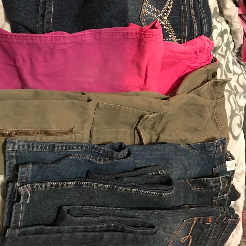 Girls jean bundle size 12
